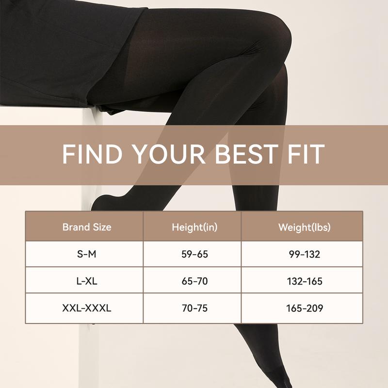 LUCKMEEY Rip-resistant Strong Tight Revolutionary Fiber Womenswear Underwear Lady Women Comfort Bridal Stockings Christmas