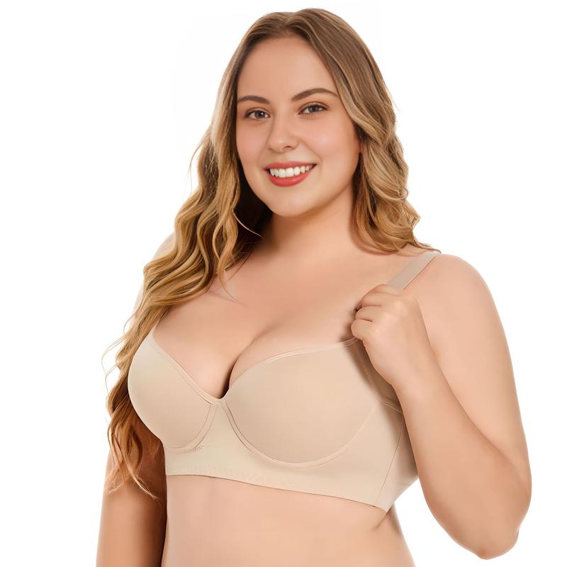 plus - size girls' bra, comfortable, slimming and anti-sagging!