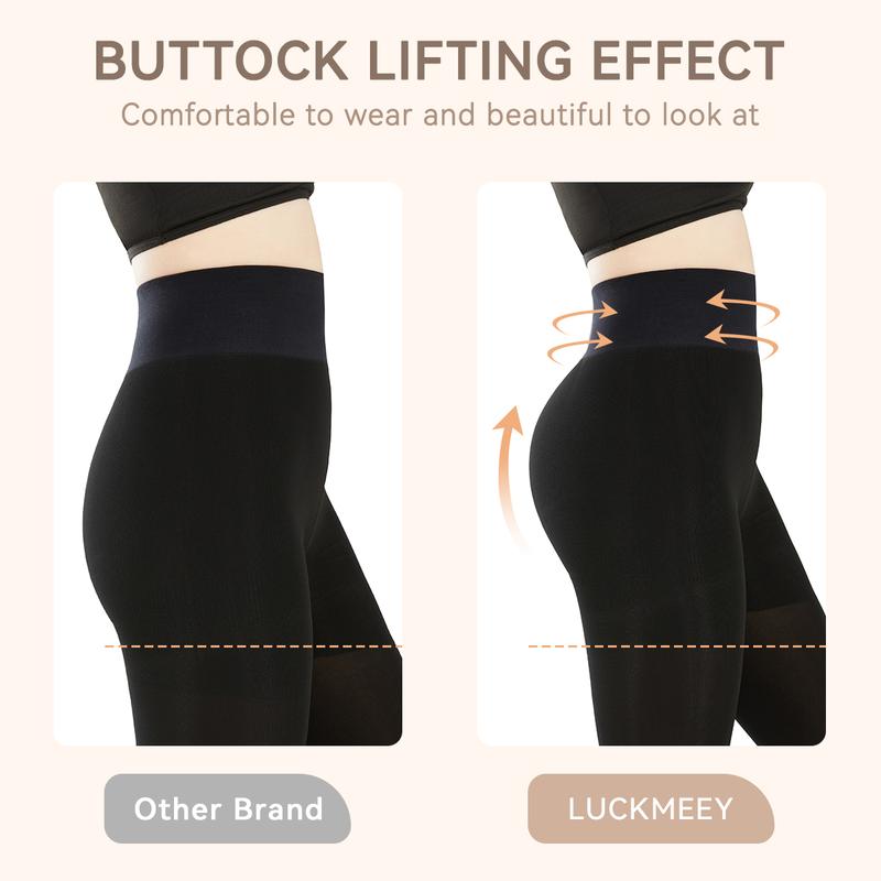 LUCKMEEY Rip-resistant Strong Tight Revolutionary Fiber Womenswear Underwear Lady Women Comfort Bridal Stockings Christmas