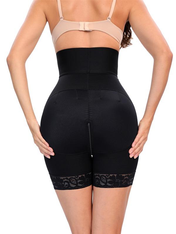 YMERCH Tummy Control Shapewear for Women Fajas Colombianas Postparto Body Shaper Shorts Butt Lifter with Zipper Crotch shapewear womenswear fajas colombianas Compression Fit Bra Underwear Lady Comfort Sexy Basic Minimalist