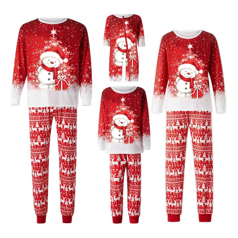 Family Christmas Pjs Matching Sets Women Men Xmas Matching Pajamas for Adults Kids Holiday Xmas Sleepwear Set