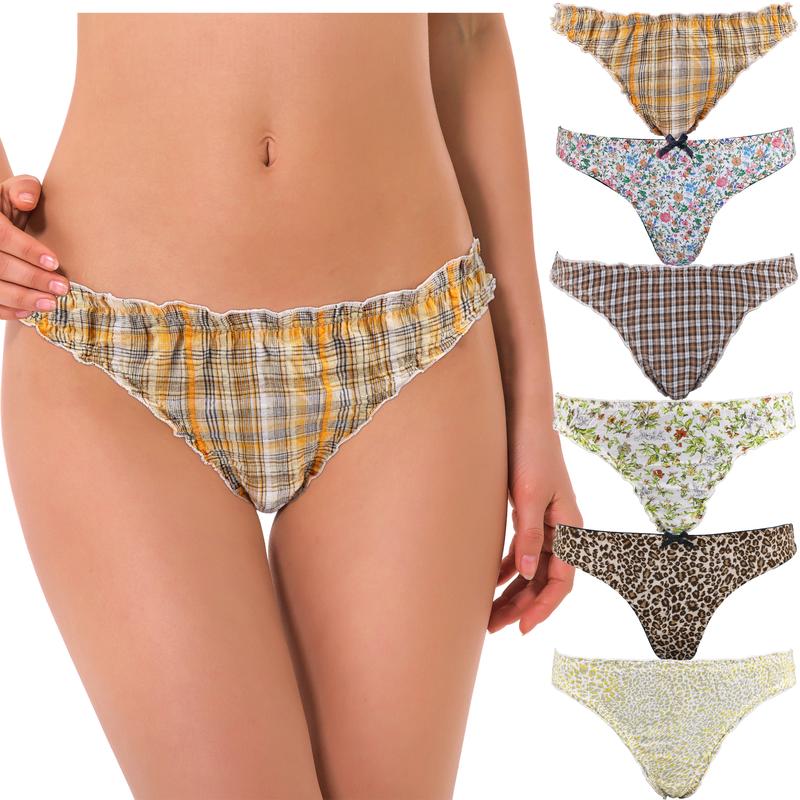 Women's Underwear Random Packs Brief Bikini Boyshort Panties