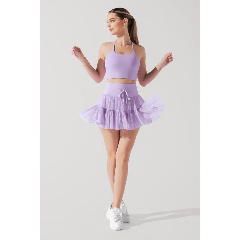 Pirouette Skort - Digital Lavender