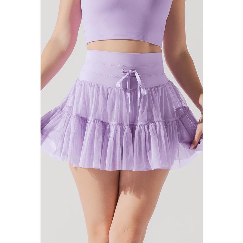 Pirouette Skort - Digital Lavender