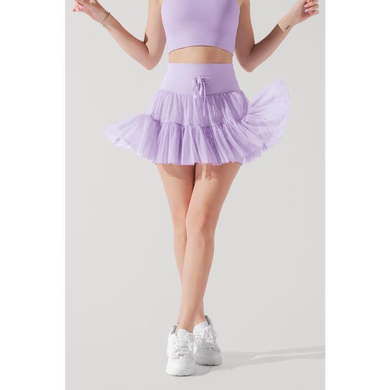 Pirouette Skort - Digital Lavender