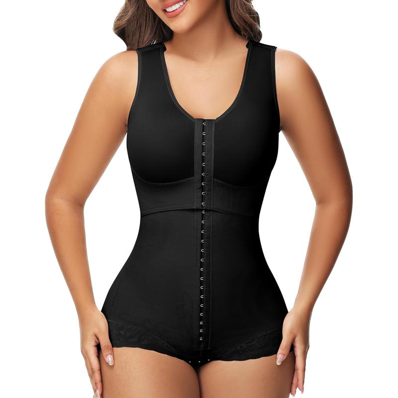 SHAPESHE Hourglass Shapewear for Women Bodysuits Breast Up Corset Girdles