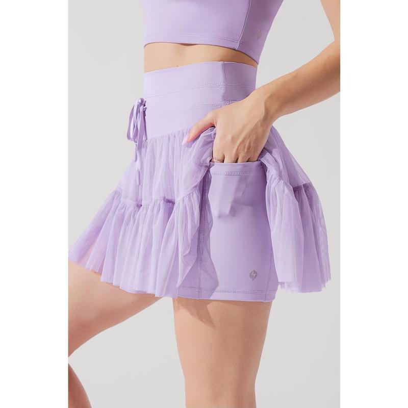 Pirouette Skort - Digital Lavender