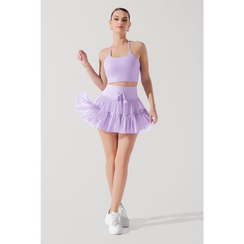 Pirouette Skort - Digital Lavender