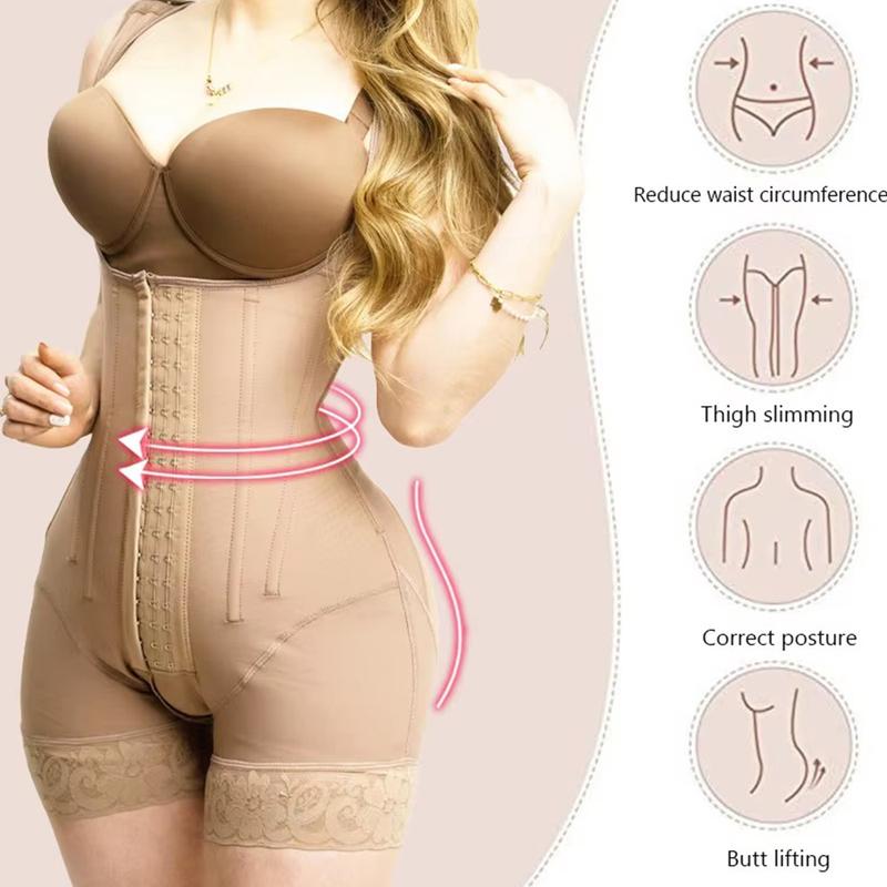 Fajas Colombiana Girdles Body Shaper Compression Waist Trainer BBL Post Op Binders Slimming Sheath Flat Belly Woman Corset