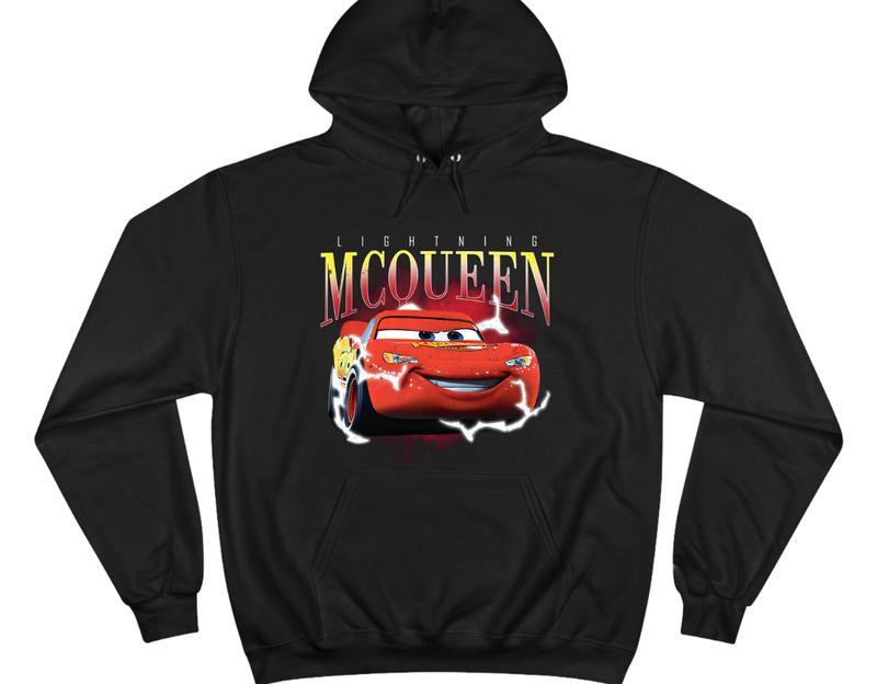 Lightningg McQuen and Saly Tshirt , Couple Mcquen and Sally Shirt , Cars McQuen and Saly Shirt, Full Color, For Men For Women Womenswear Clothing