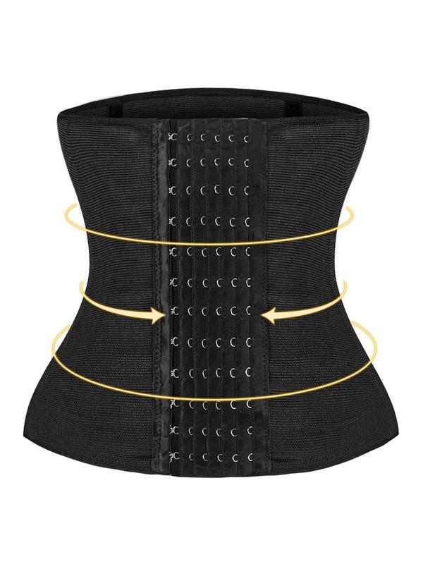 Women's Adjustable Waist Trainer, Hook and Eye Closure Tummy Control Corset, Fajas Colombianas, Women's Shapewear Clothing for Postpartum Recovery