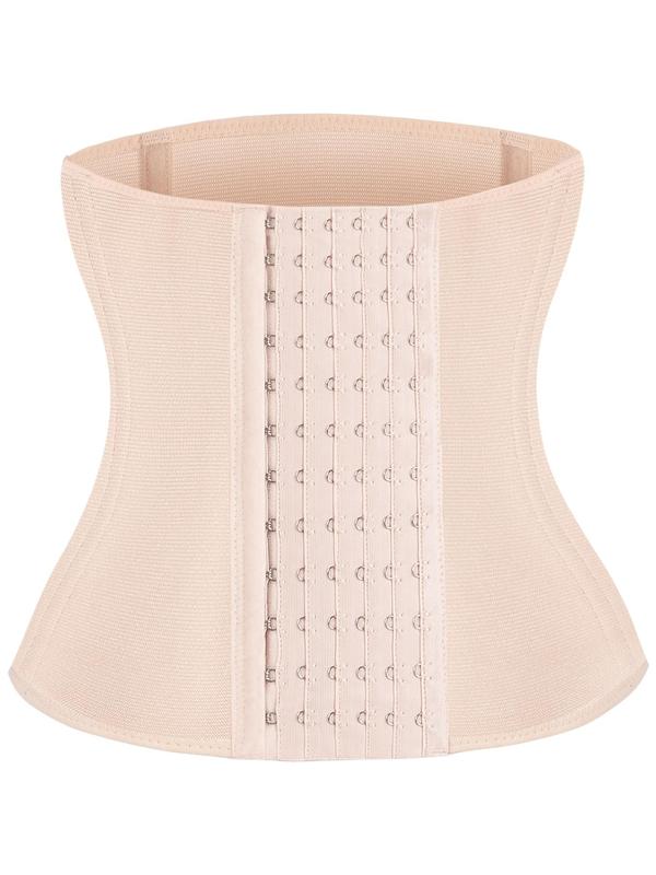 Women's Adjustable Waist Trainer, Hook and Eye Closure Tummy Control Corset, Fajas Colombianas, Women's Shapewear Clothing for Postpartum Recovery