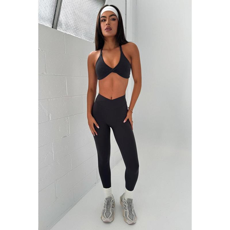 Nikau Sports Bra - Grey