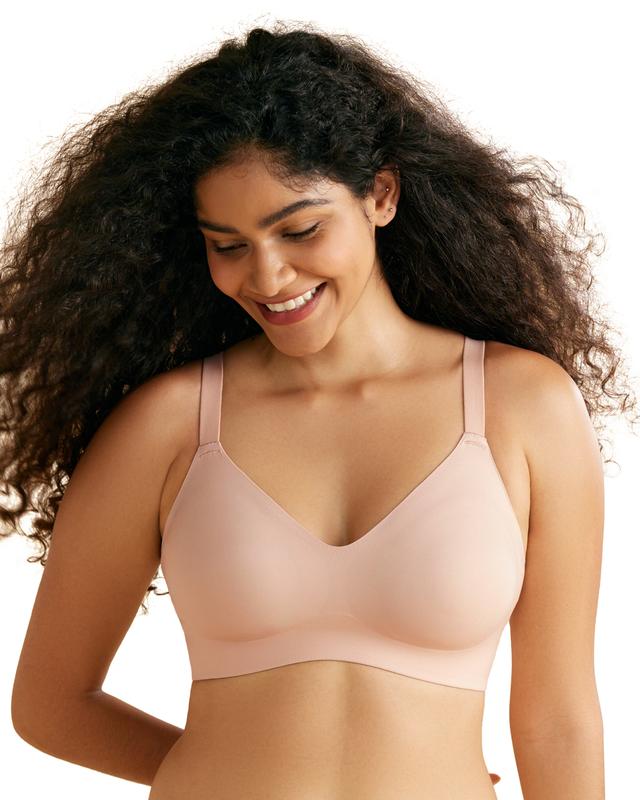 Momcozy Wireless Bras for Women Seamless Everyday Bra, Classic T-Shirt Bra for Natural Lift and Comfort, EB097 Sleep Bralette