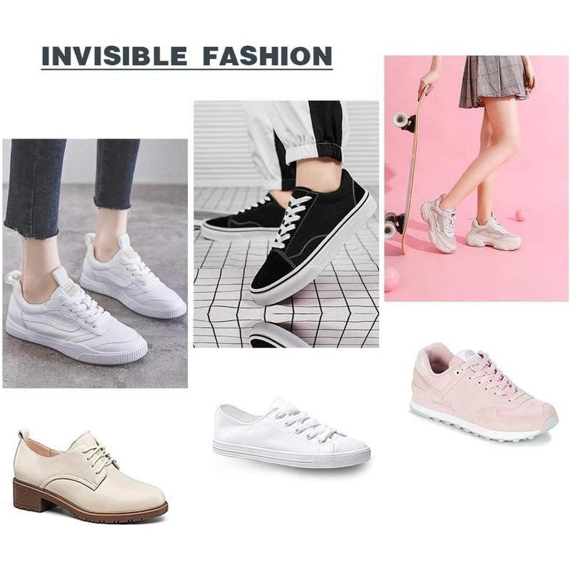 No Show Socks Womens Low Ankle Non Slip Footies for Sneakers Slip-Ons Flats Loafers (6-9 Pairs) Comfortable Cotton