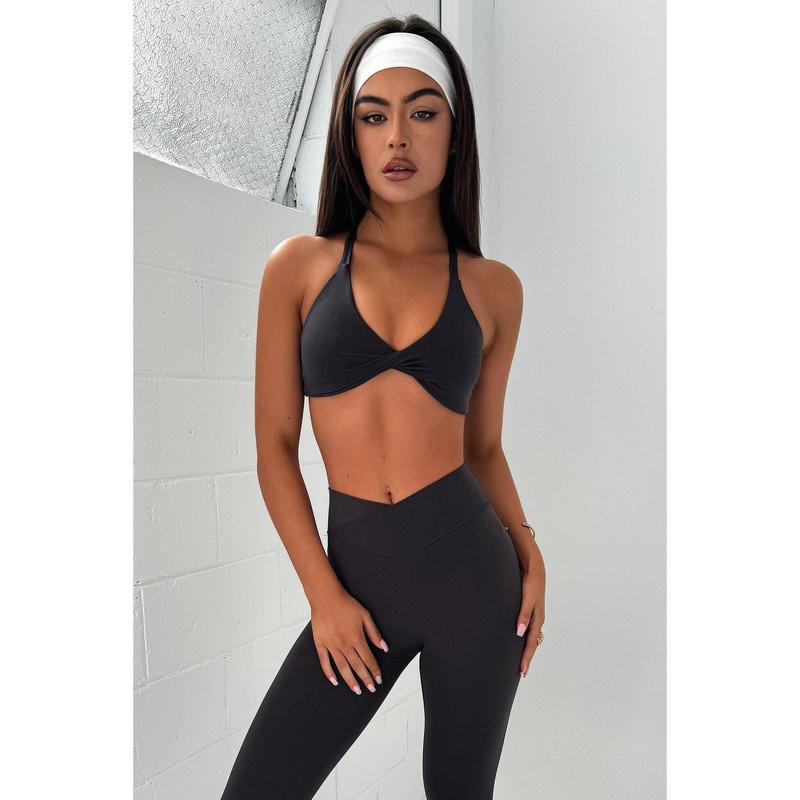 Nikau Sports Bra - Grey