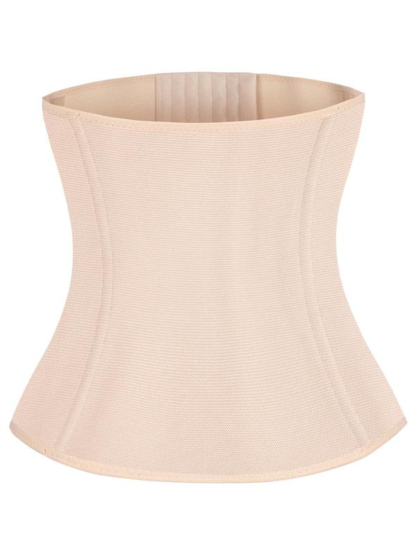 Women's Adjustable Waist Trainer, Hook and Eye Closure Tummy Control Corset, Fajas Colombianas, Women's Shapewear Clothing for Postpartum Recovery