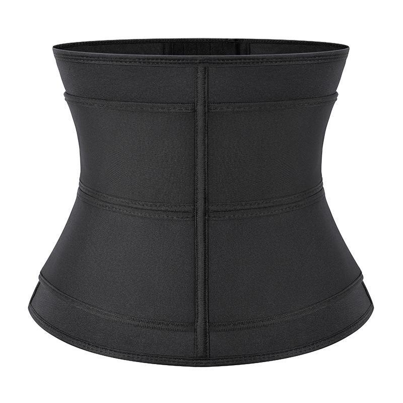 Unisex's Adjustable Hook & Eye Closure Sports Waist Trainer, Tummy Control Velcro Design Waist Trainer, Waist Support for Women & Men, Sporty Waist Belt for Yoga