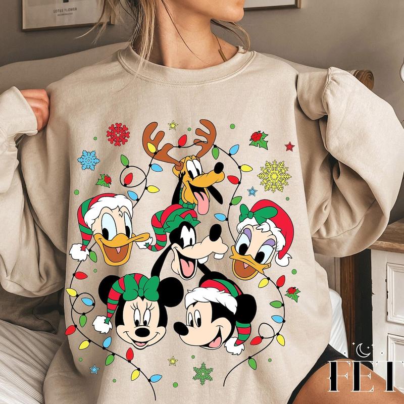 Christmas Walt World Sweatshirt Tshirt, Family Vacation, Christmas Friends Shirt, Holiday Season Shirt