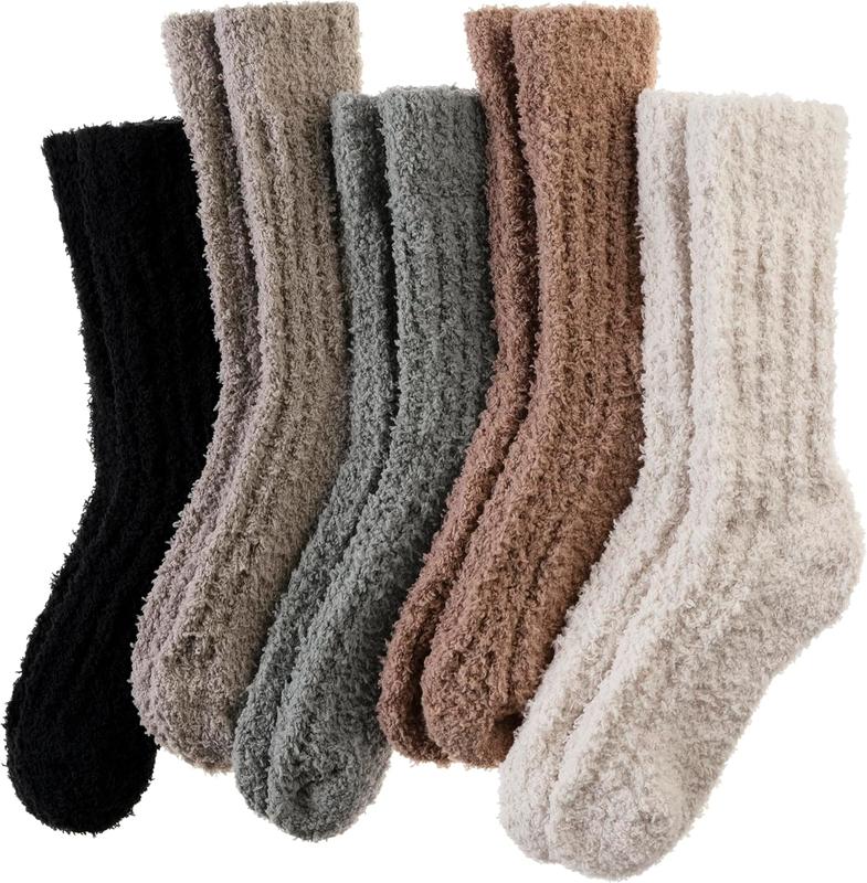 Womens Fuzzy Socks Soft Warm Fluffy Socks Winter Sleep Thermal Plush Casual Cozy Home Socks