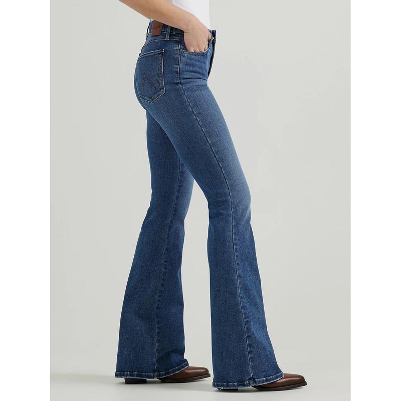 Wrangler Lily High Rise Bespoke Flare Jeans