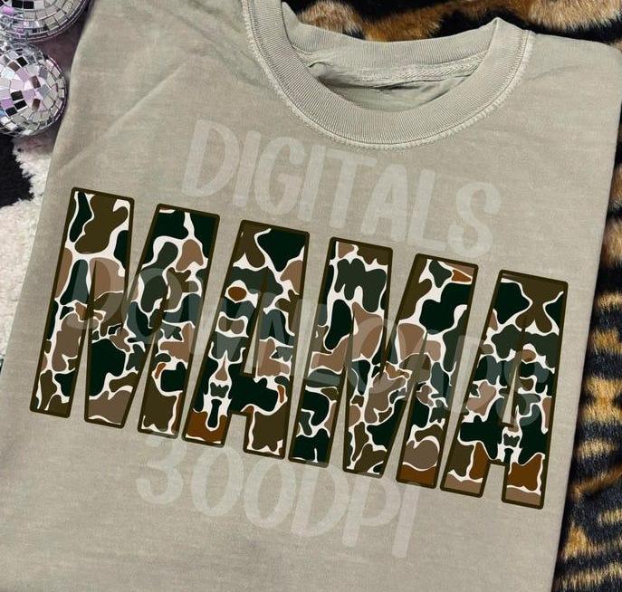 Mama SHIRT, Mama Camouflage TEES, hunting camo T SHIRT, sublimation design for t-shirts, HUNTING SEASON, GIFT FOR PEOPLE, UNISEX, TRENDY, VIRAL