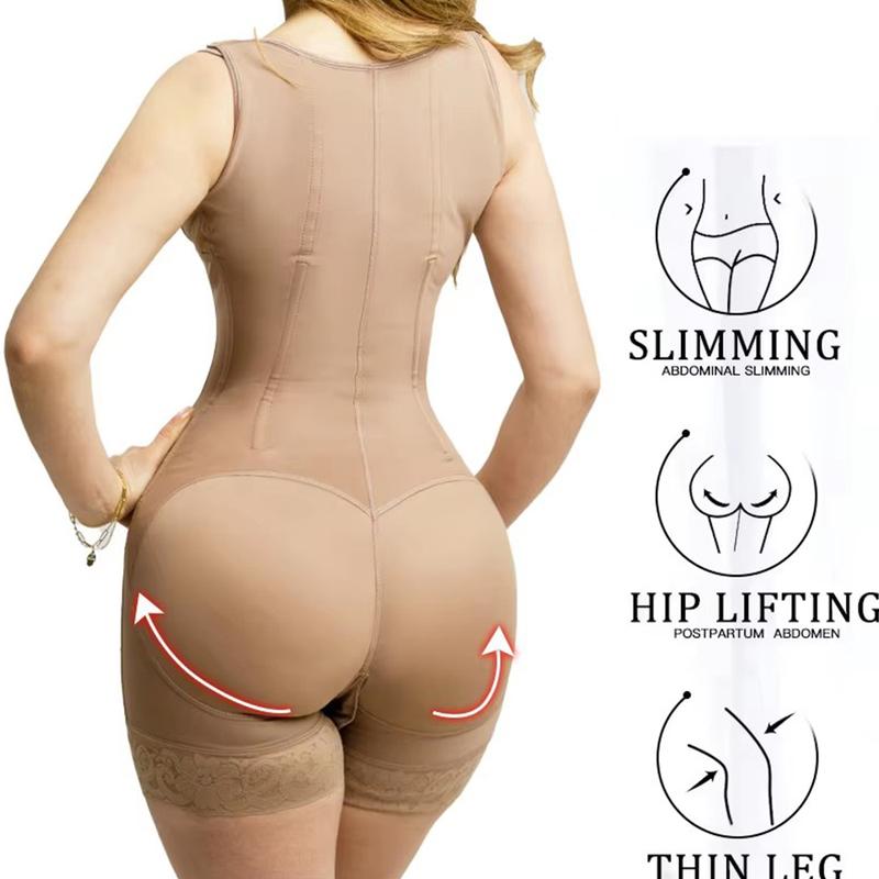 Fajas Colombiana Girdles Body Shaper Compression Waist Trainer BBL Post Op Binders Slimming Sheath Flat Belly Woman Corset