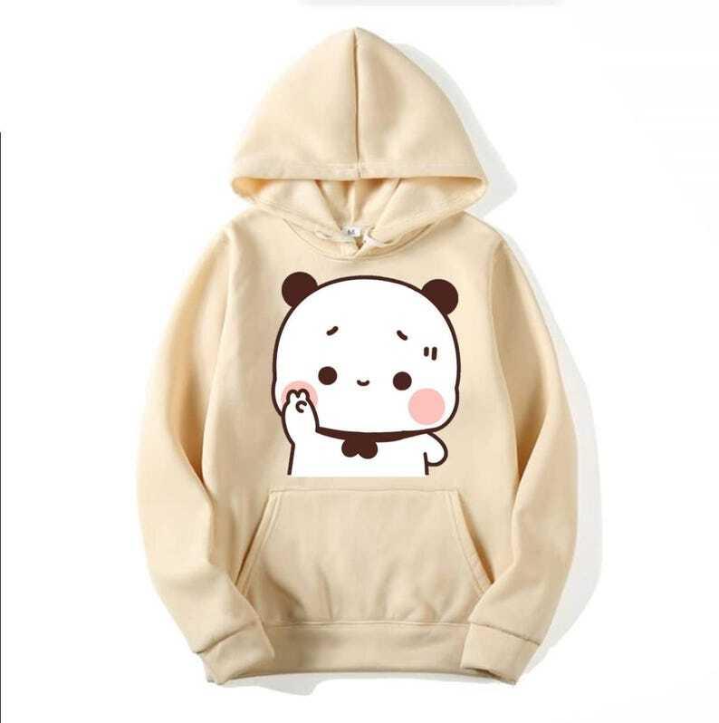 Bubu Dudu Couple Jumper | Bear Panda | Matching Jumper | Gift for her | Cute Matching Hoodies | Hoody | Pyjama | PJ| Pajama Gift For Couple