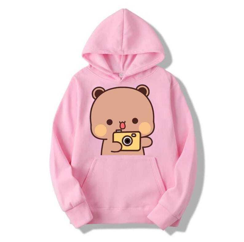 Bubu Dudu Couple Jumper | Bear Panda | Matching Jumper | Gift for her | Cute Matching Hoodies | Hoody | Pyjama | PJ| Pajama Gift For Couple