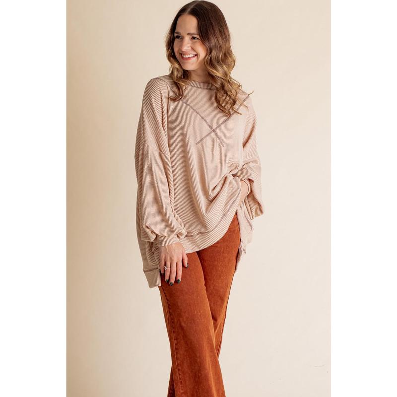 Walk With Grace Urban Ribbed Top