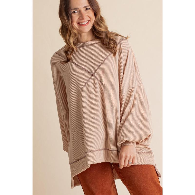 Walk With Grace Urban Ribbed Top