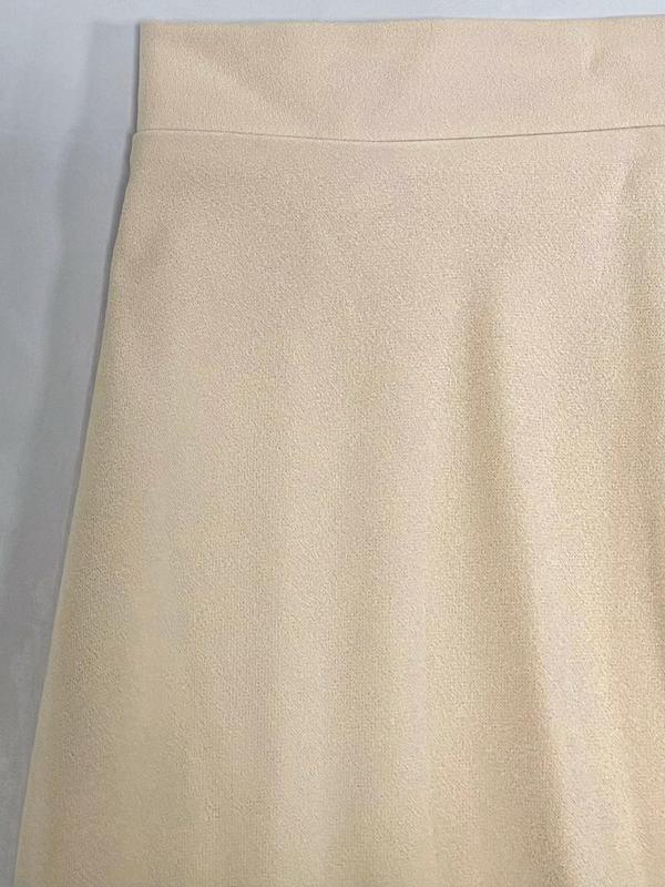  Solid Color  A Line Skirt, Casual Fashion Short Skirt for Daily Outdoor Wear, Women Plus Clothing for Summer