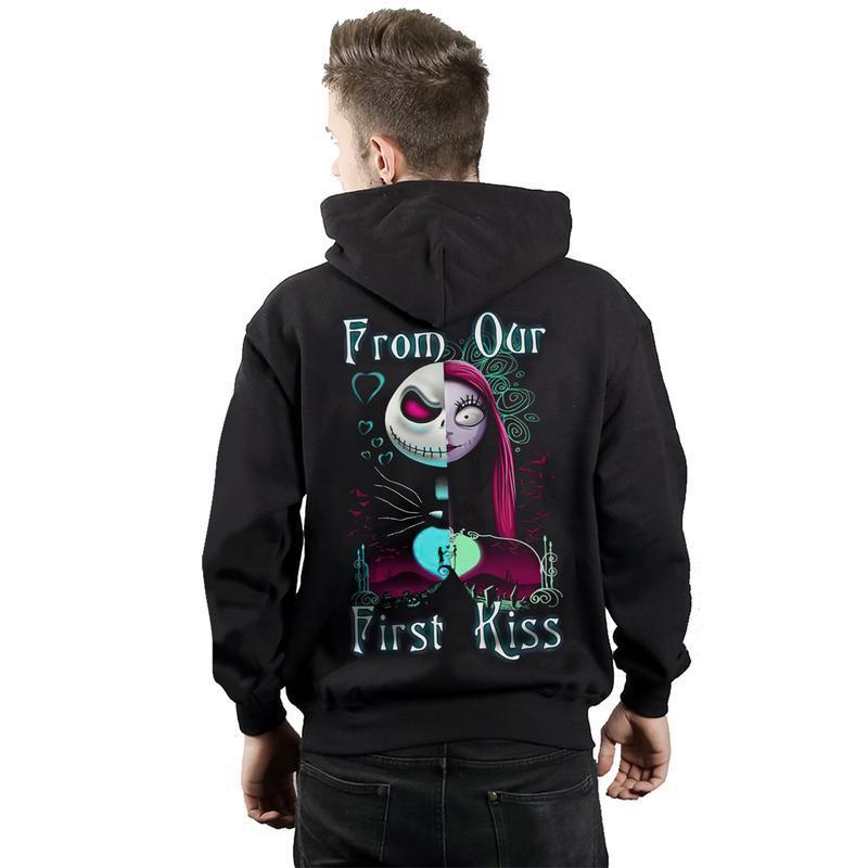 Jack And Sally Couple Sweatshirt, Matching Outfits, Valentines Shirt, Gift For Lover