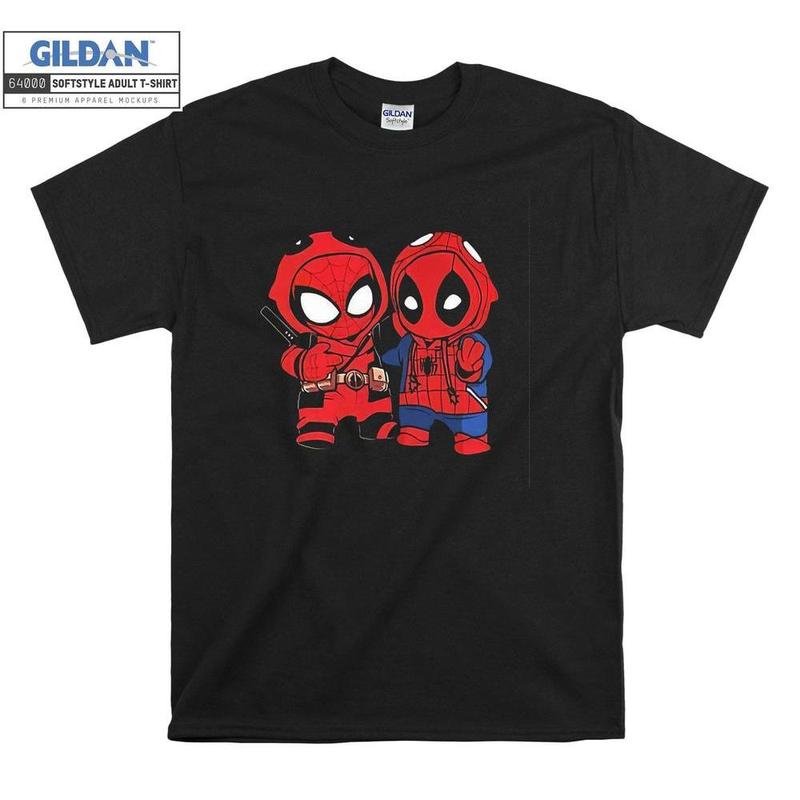 Cute Couple Spiderrr-Mannn T-shirt , Men Women Unisex Shirt, Cotton Tee