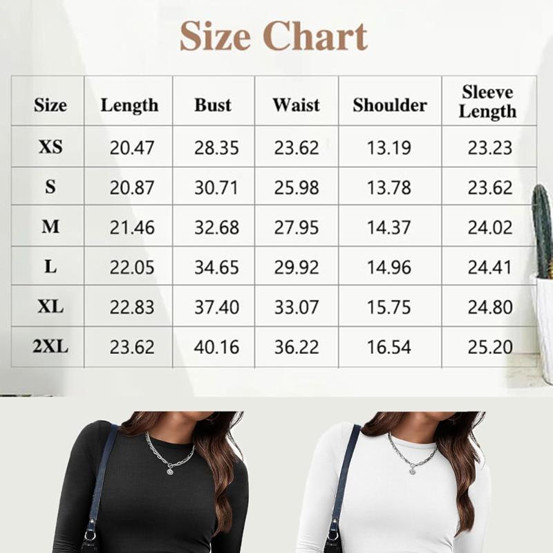 Sipaya Women's Long Sleeve Y2k Basic Shirts Tops 3 2 Pack Casual Comfortable Minimalist Underwear Slim Streetwear Crewneck Womenswear Solid Round Neck Crewneck Womenswear 2024 christmas ornament minimalist underwear