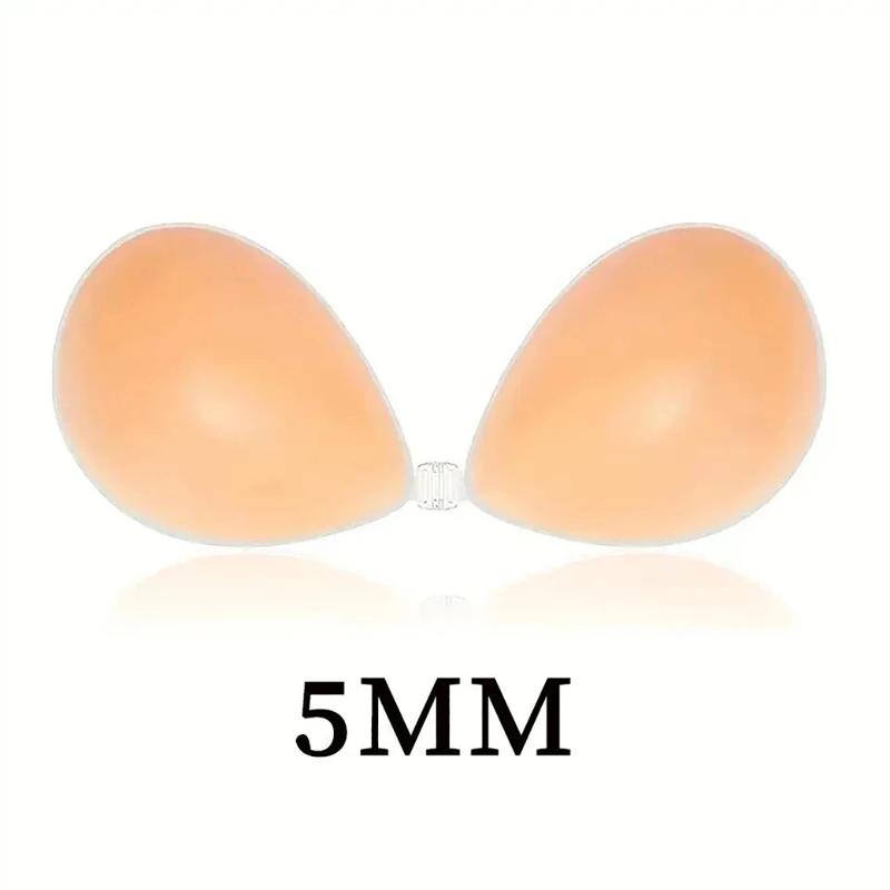 Adhesive Bra Reusable Invisible Silicone Sticky Bra Breast Lift Nipple Cover Push Up Bra Boob Tape Breast Petals Chest Sticker