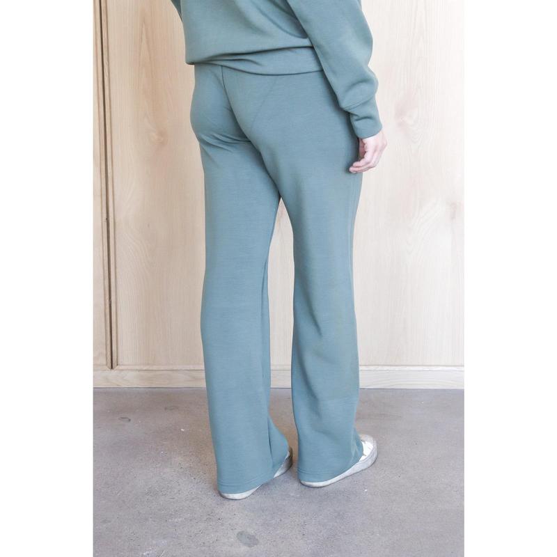 Straight Lounge Pants with Pockets