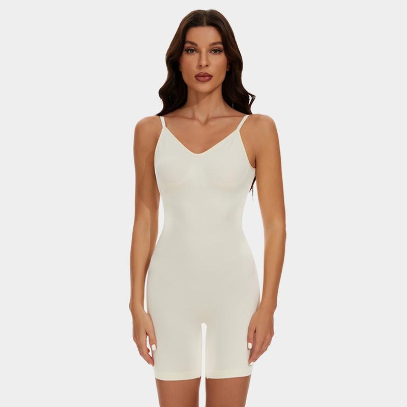 GQF Seamless Sculpt Mid Thigh Bodysuit 699 [comfort shaping sculpting confidence-boosting belly-control bodysuit and shapewear]