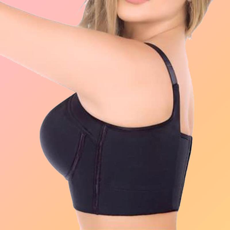 Bras for Women Plus Size Full-Coverage  Underwire Bra with Support  Deep Cup Bra Smoothing Sculpting Uplift Bra