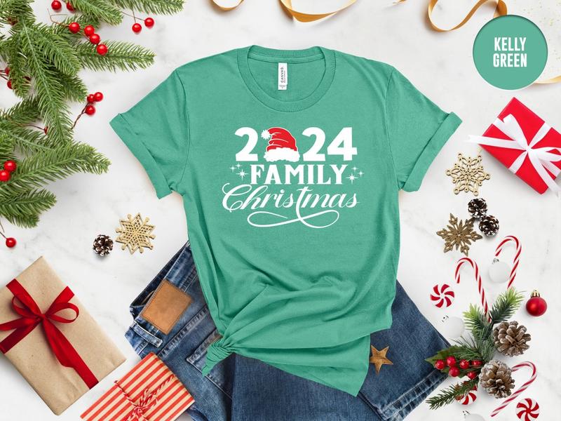 Family Christmas 2024 Shirts, Family Holiday Pajamas, Christmas Family Shirt, Christmas Group Shirt, Christmas Pajamas, Christmas Gifts