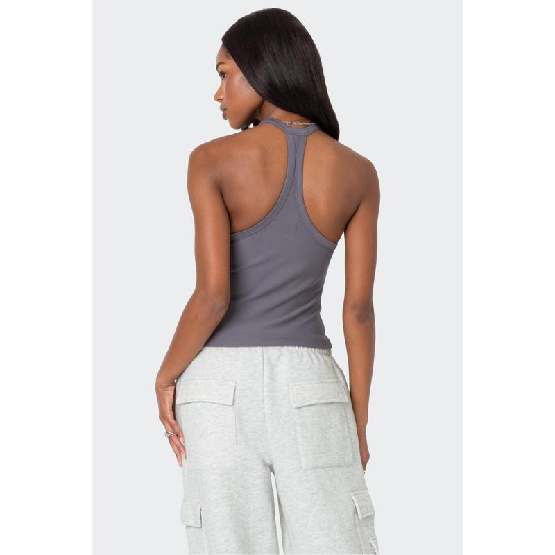 Racer Back Halter Top