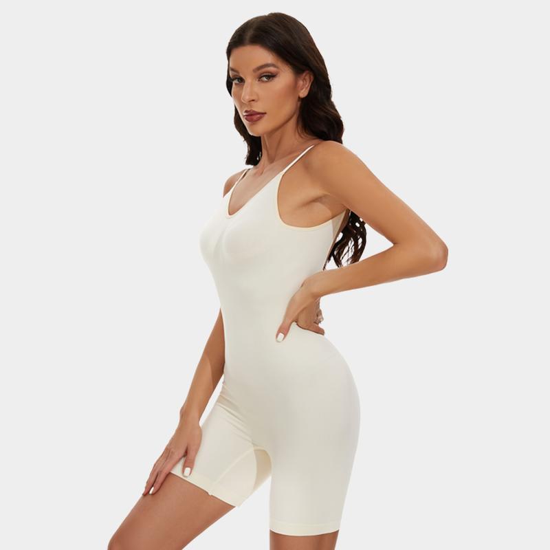 GQF Seamless Sculpt Mid Thigh Bodysuit 699 [comfort shaping sculpting confidence-boosting belly-control bodysuit and shapewear]