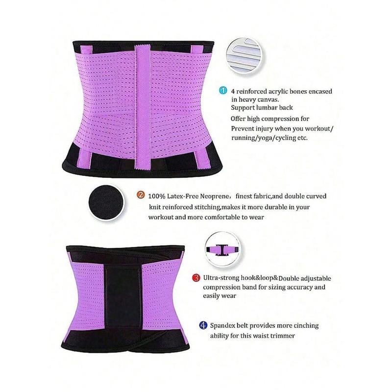 1pc Women Waist Trainer Belt, Waist Cincher, Sauna Belt, Sports Belt, Belly Band, Slimming Belt, Abdominal Trainer Halloween