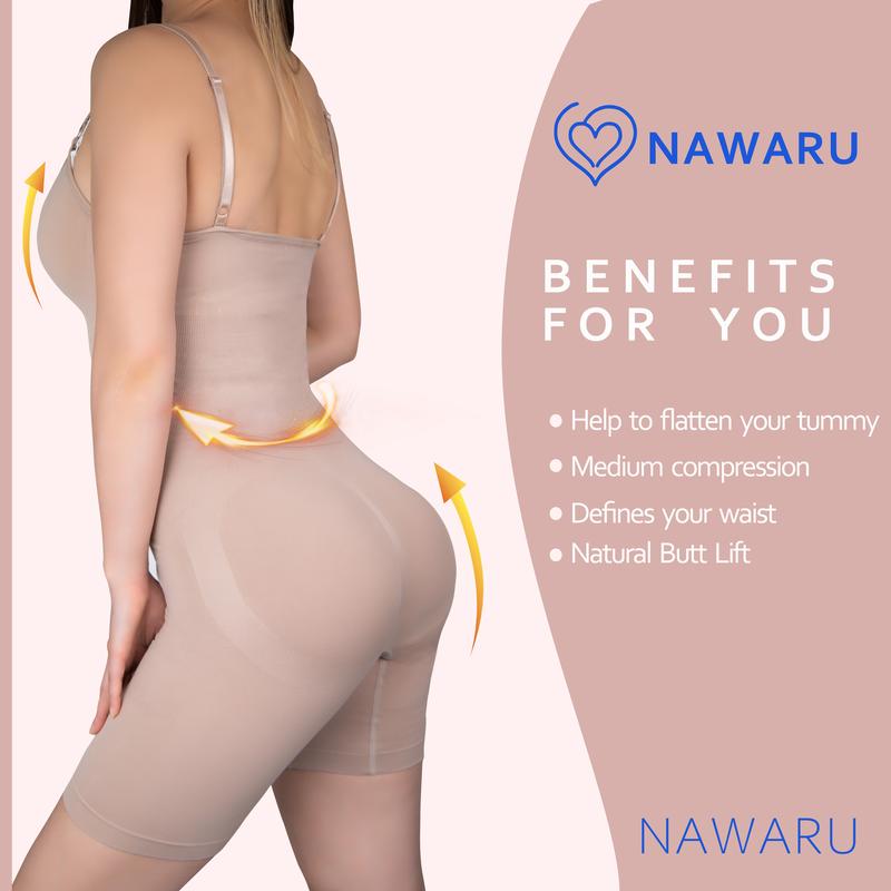 Women's Body Shaping Slimming Flat Belly Invisible Shaping Corset Slimming Fajas Underwear Shaping Seamless Shapewear Bodysuit Top Jumpsuit,Slim fit stretch corset for tummy control and hip lift Fabric Womenswear , Nawaru