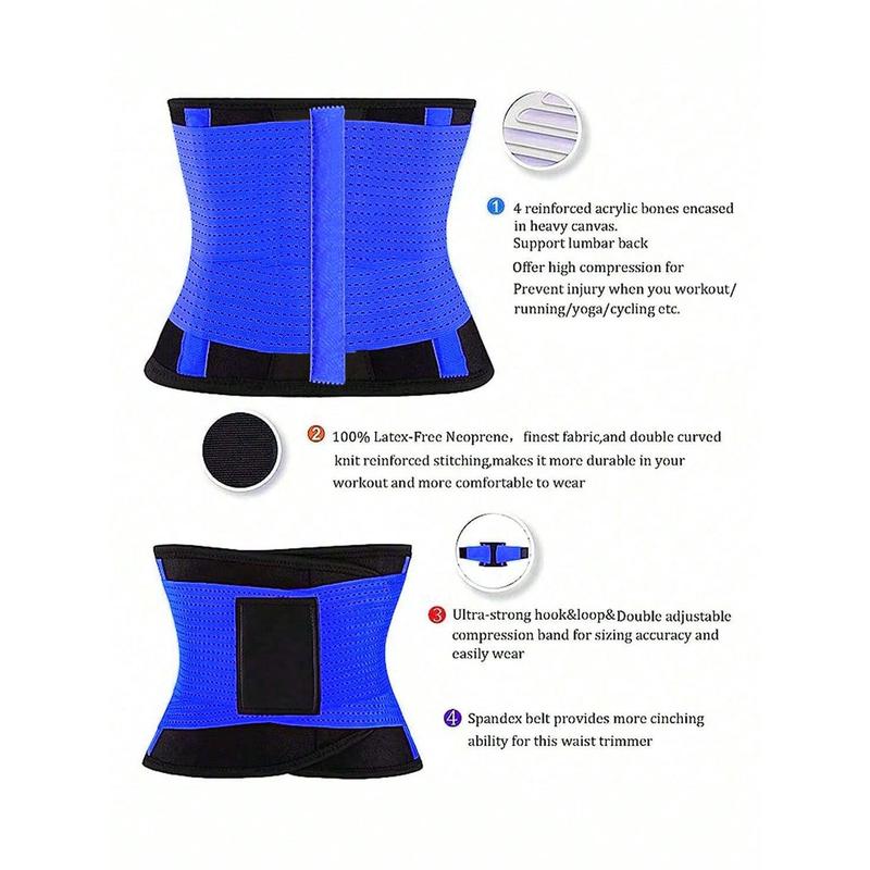 1pc Women Waist Trainer Belt, Waist Cincher, Sauna Belt, Sports Belt, Belly Band, Slimming Belt, Abdominal Trainer Halloween