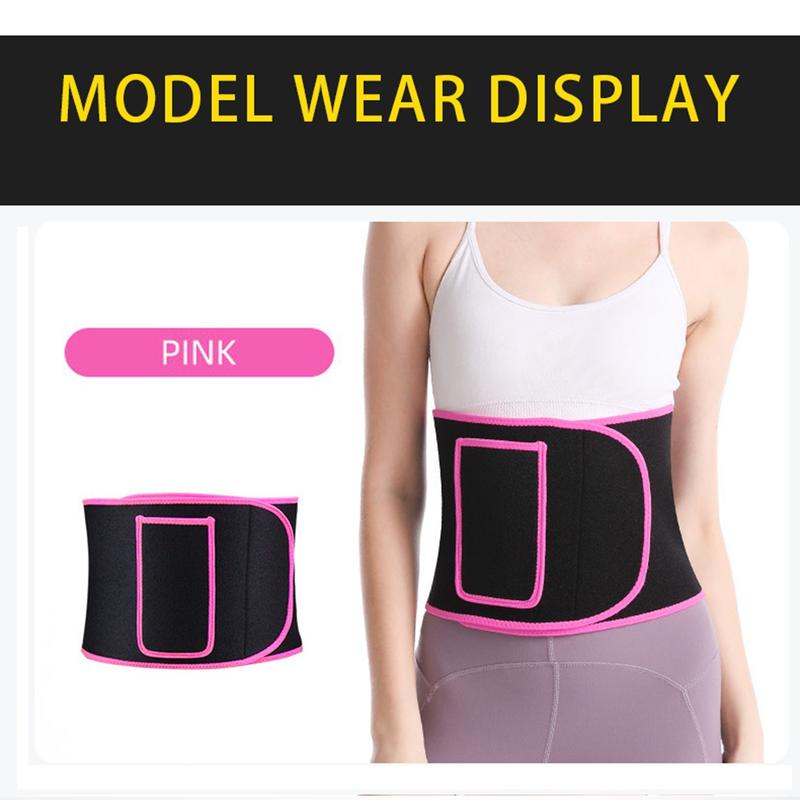 PROVIBE Premium Fitness Belt, Adjustable Waist Trainer , Body Shaper , Abdominal Comfort, Sweating Fitness Belt For Workout, Womenswear Sweat Belt