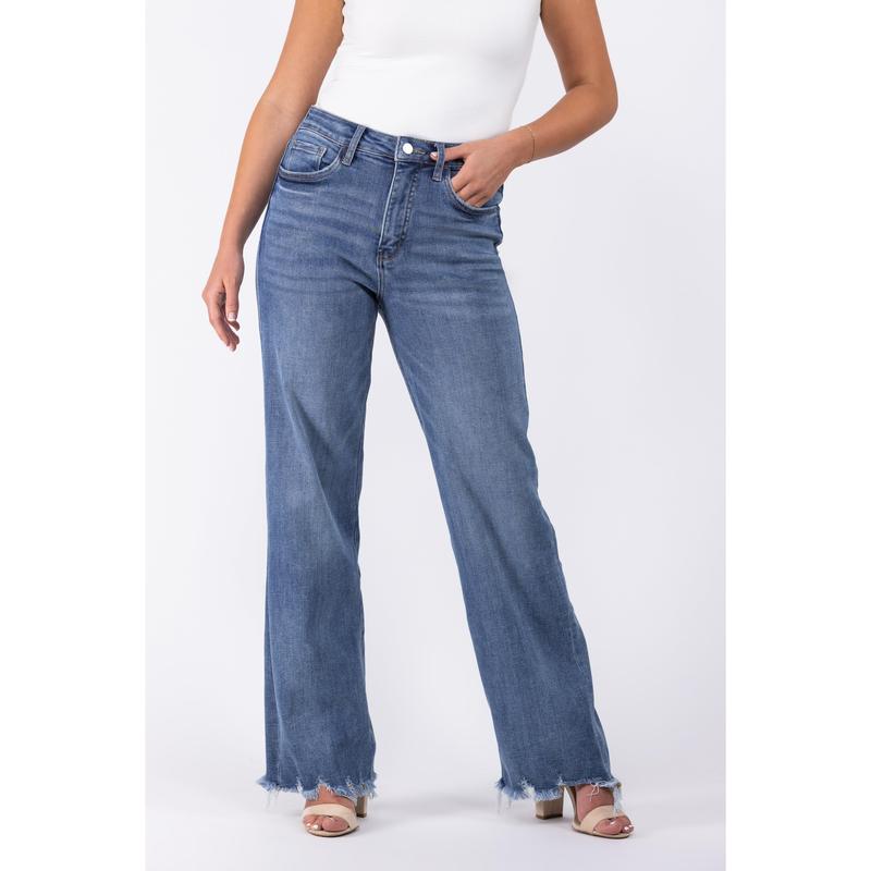 Lovervet Feel Alive High-Rise Loose Straight Leg Tummy Control Denim