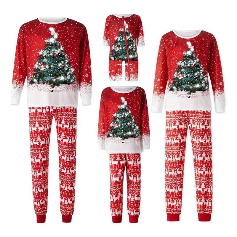 Family Matching Pyjamas Set Christmas Pyjamas for Family Pyjamas Christmas Pjs for Women Men Kids Sleepwear