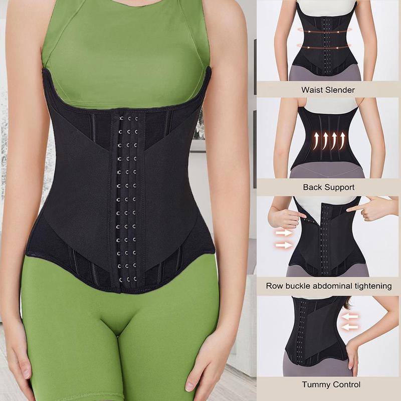 Women's Corset Waist Trainer, Tummy Sheath, Waist Belt, Gaine Corset Faja Girdles Belt, Sports & Outdoor Accessories for Women, Christmas Gift