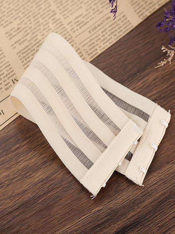 Women's  Elastic Bra Extension Strap, Solid Color Lingerie Accessories for Daily Wear, Underwear Accessories for Women